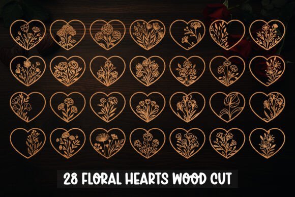 28 Corazones De San Valentin Creativo Digital